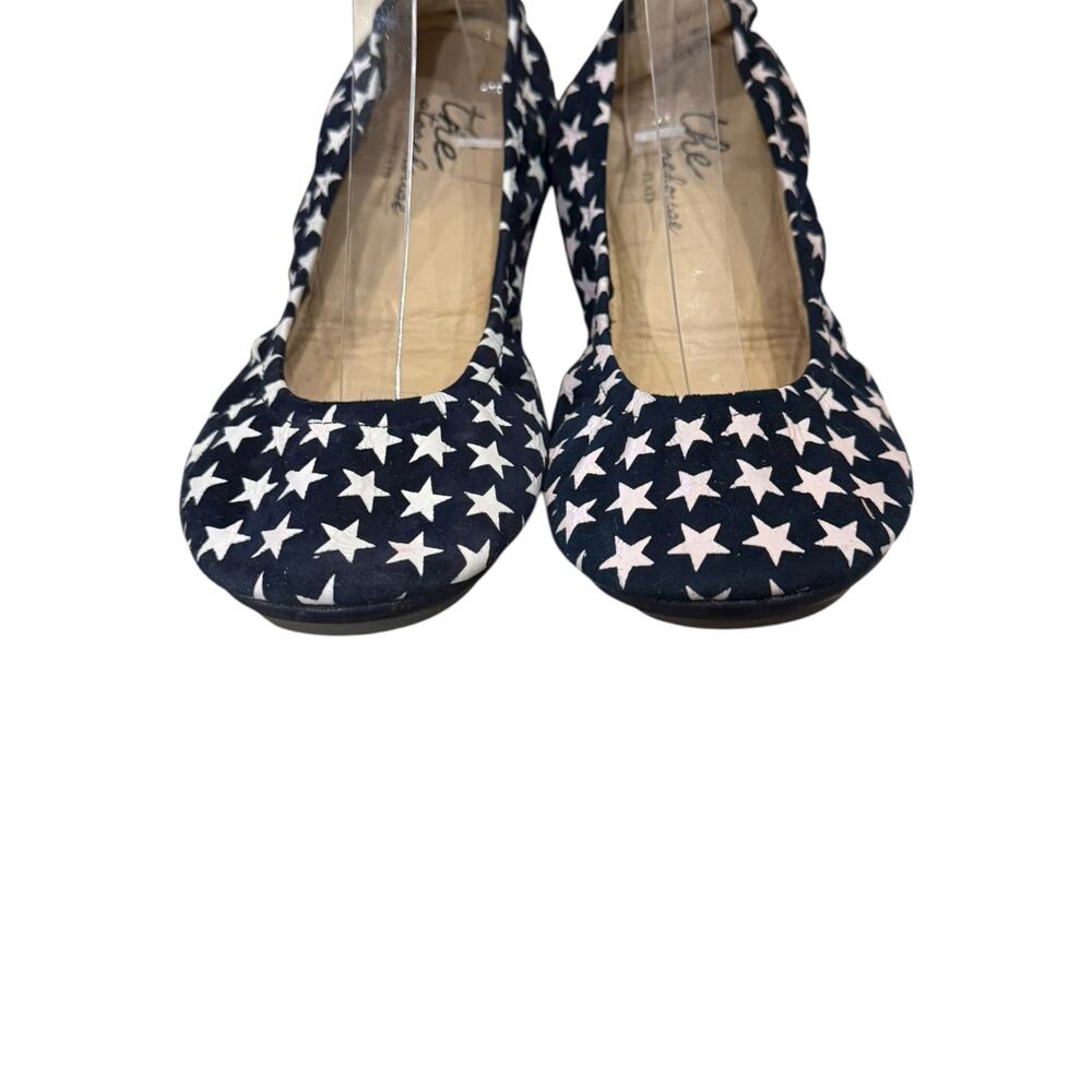The Storehouse Flats Stars & Stripes Suede Ballet Flats Women’s Size 7 - Picture 5 of 8